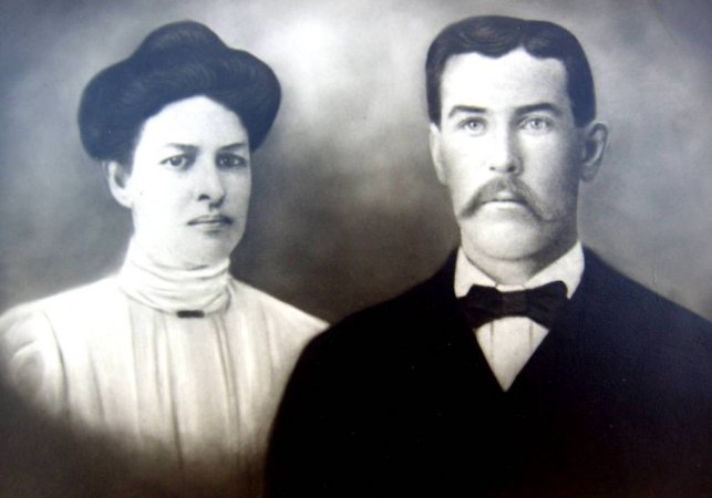 Margaret Jane Elizabeth Baker and George Washington Byerly